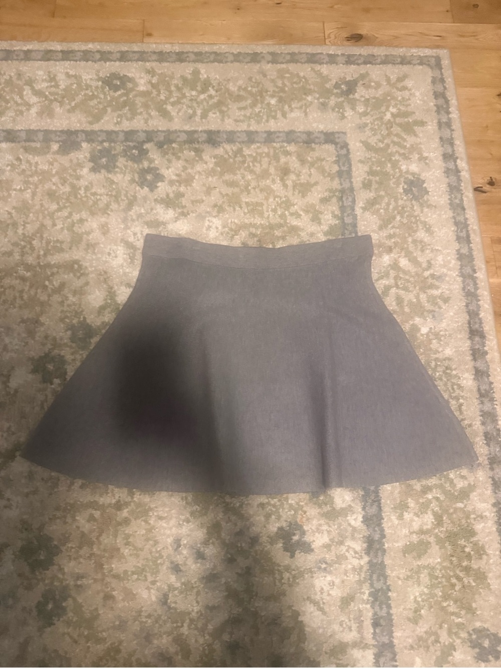 H&M Light Grey Circle Skirt